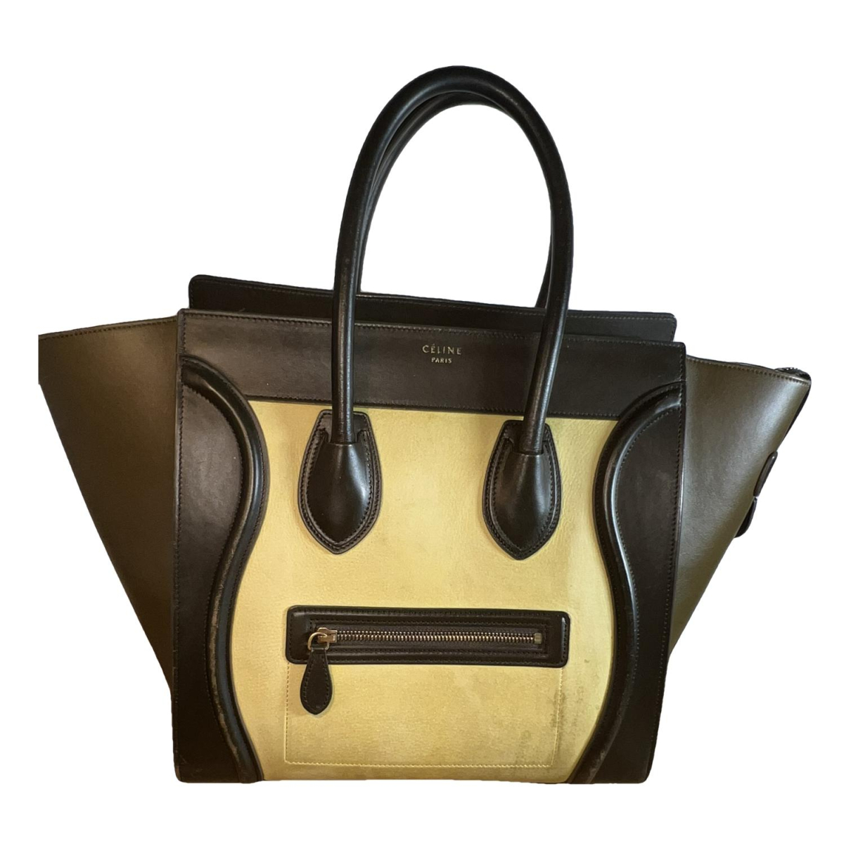 Luggage leather handbag
