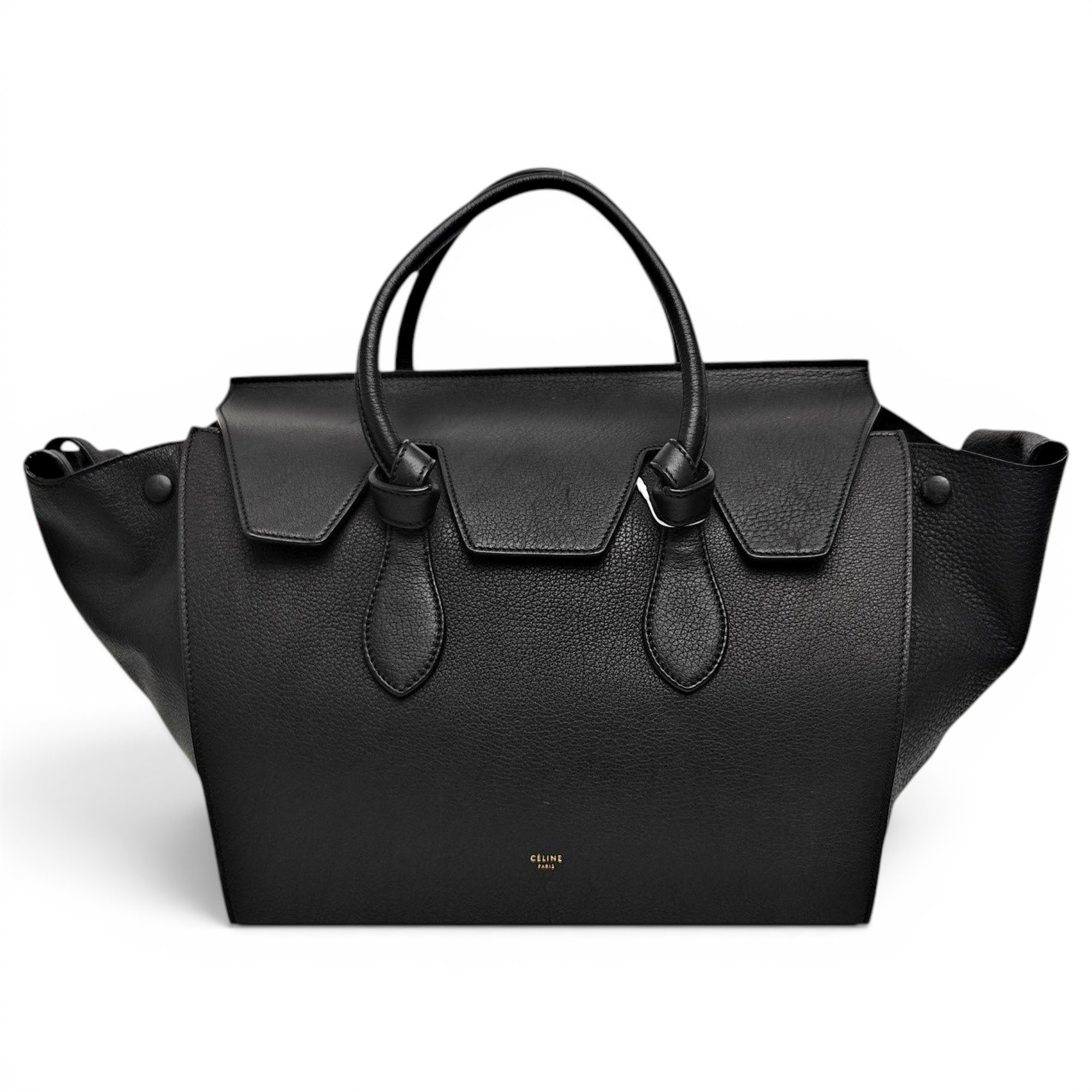 Celine Tie leather handbag
