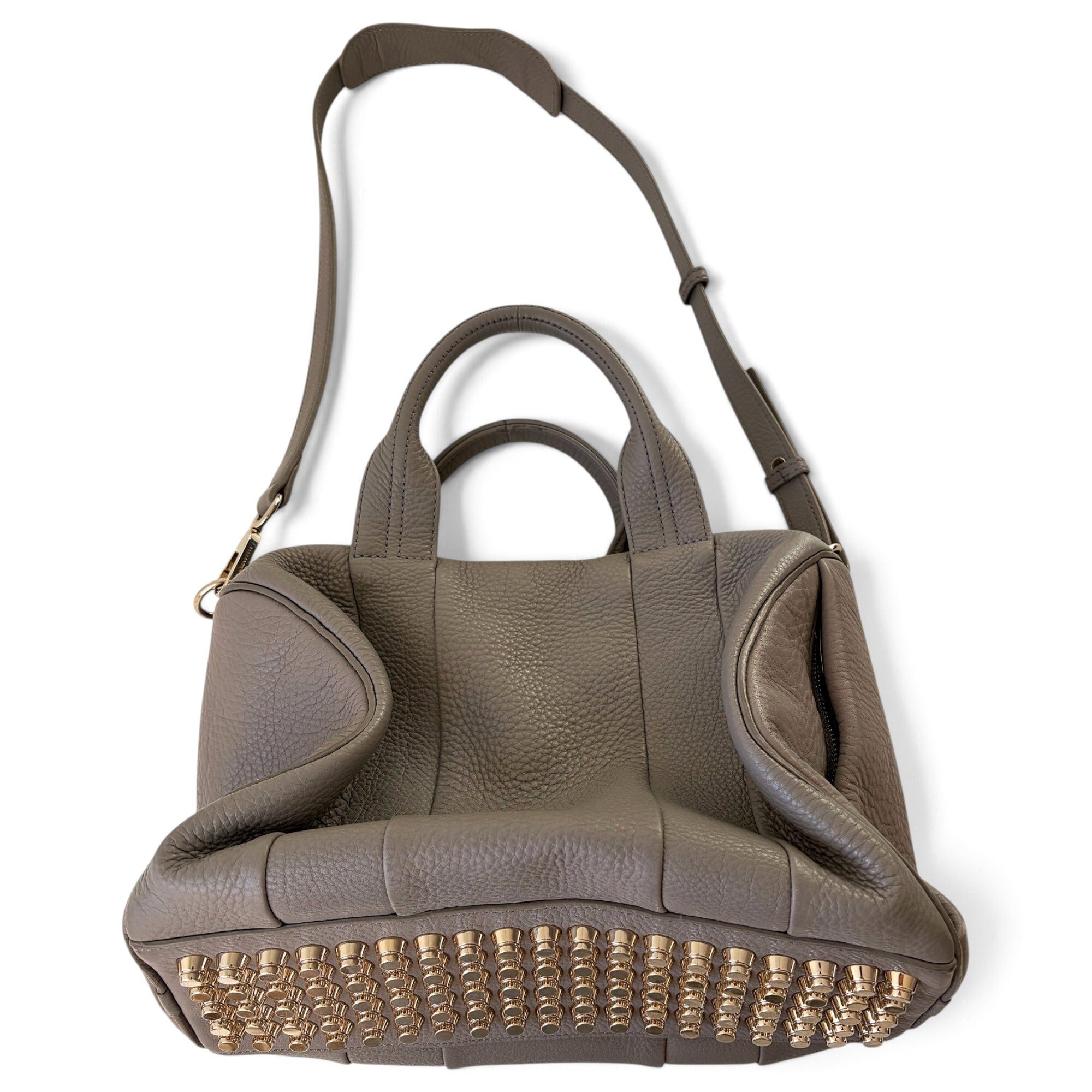 Rocco leather bowling bag
