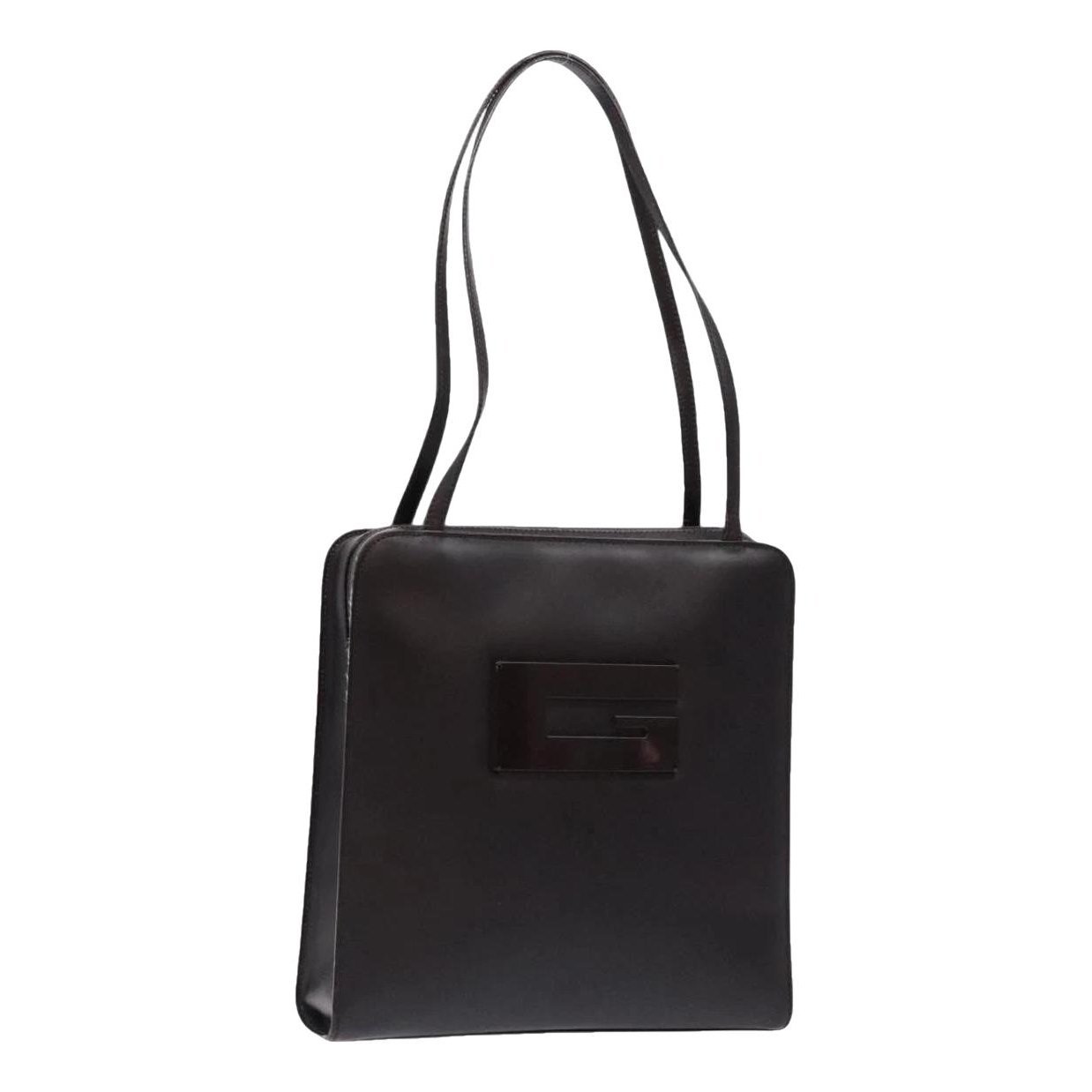 Patent leather handbag