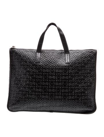 Leather Top Handle Bag