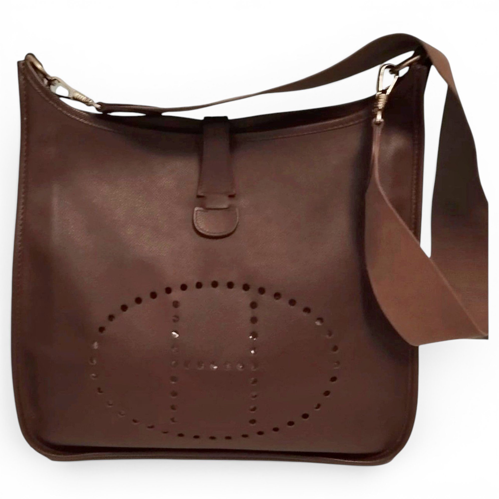 Evelyne leather crossbody bag