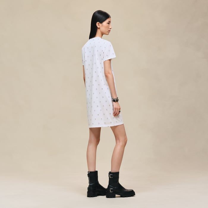 Blanc "Anneau Finesse" Straight Dress