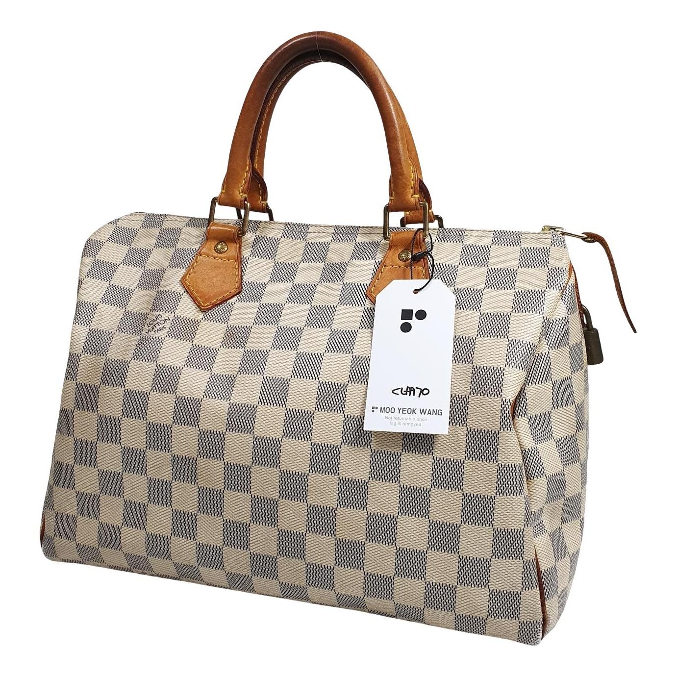 Leather tote