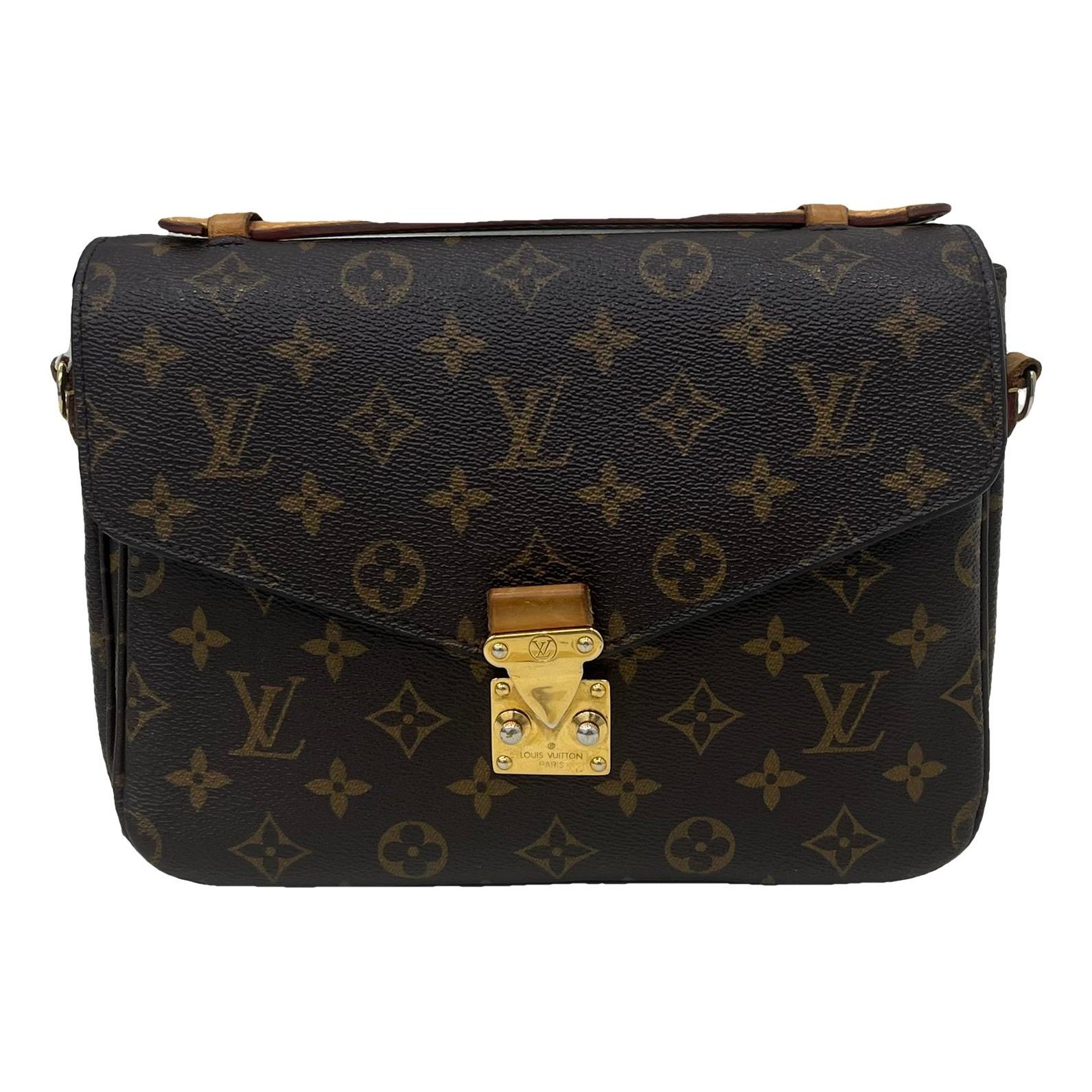 Metis leather handbag