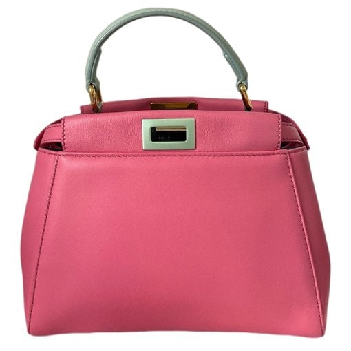 Peekaboo leather handbag
