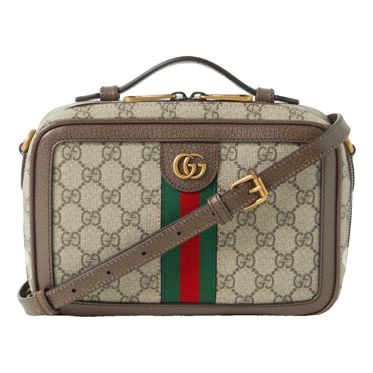 Ophidia Zip Around Camera leather handbag