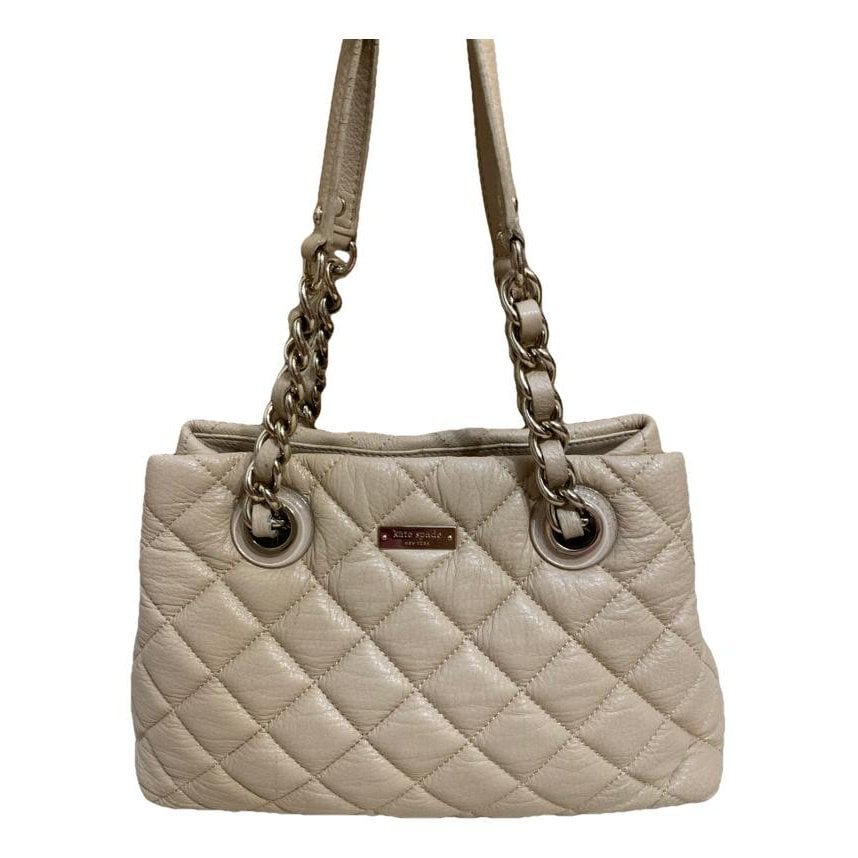 Leather tote