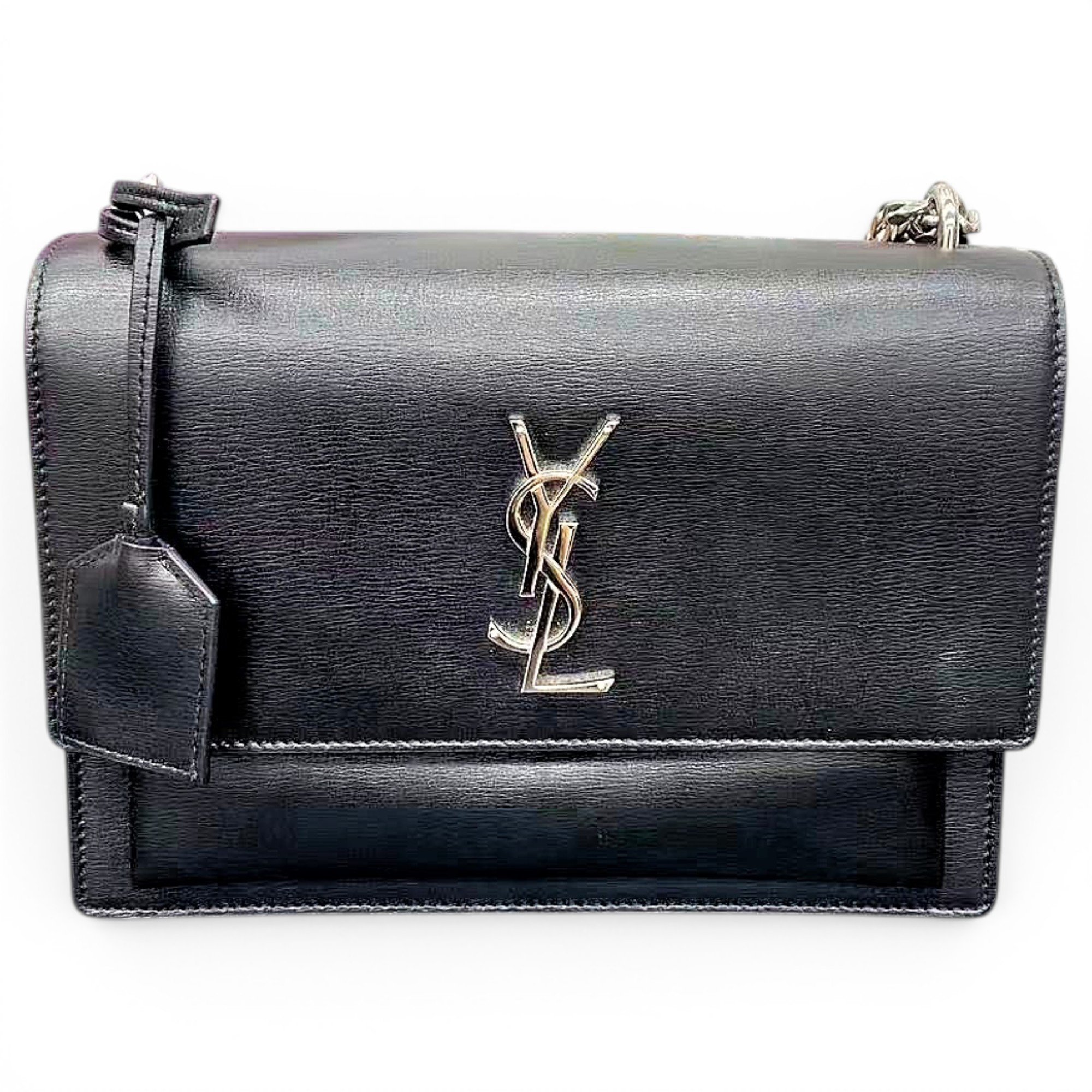 Sunset leather crossbody bag