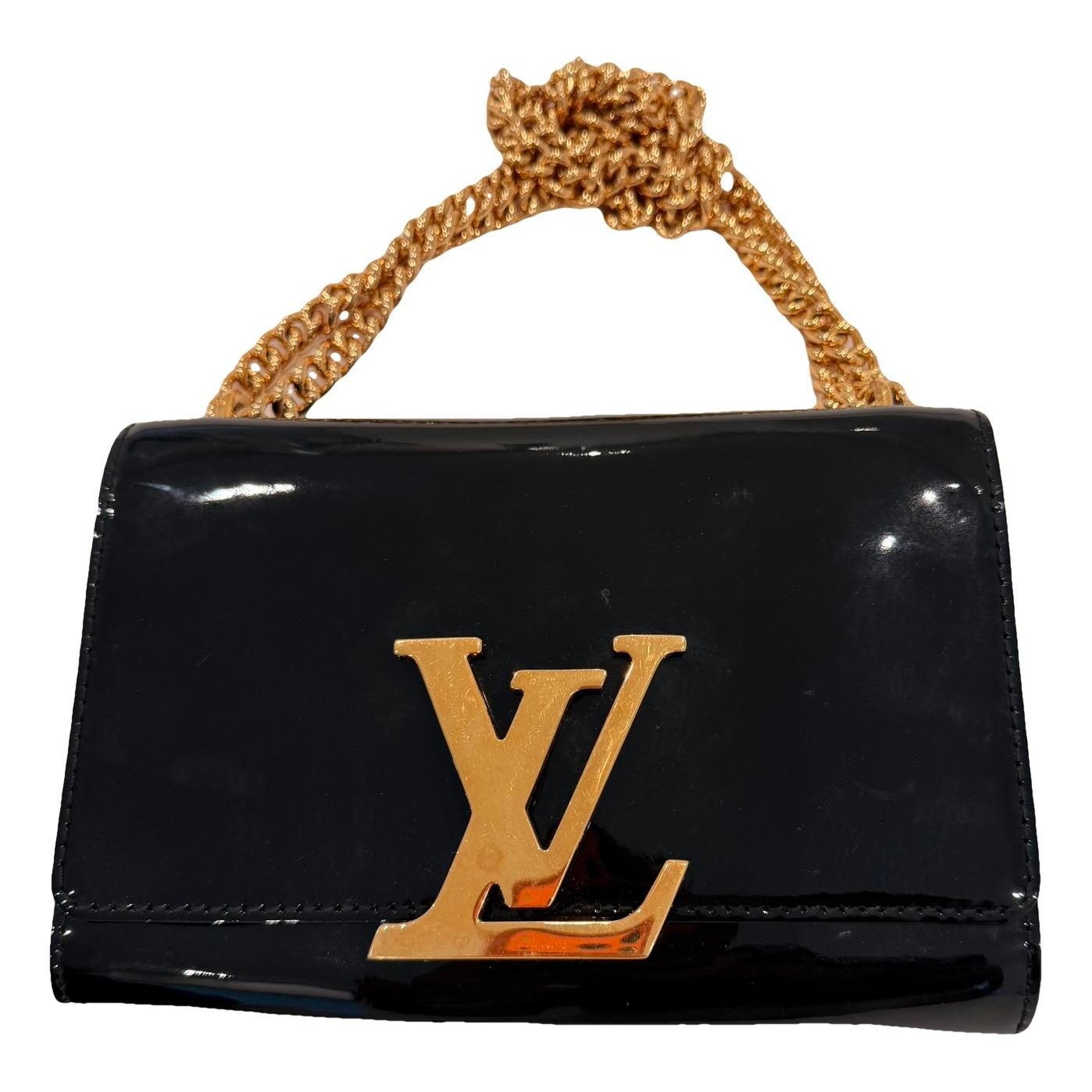 Patent leather crossbody bag