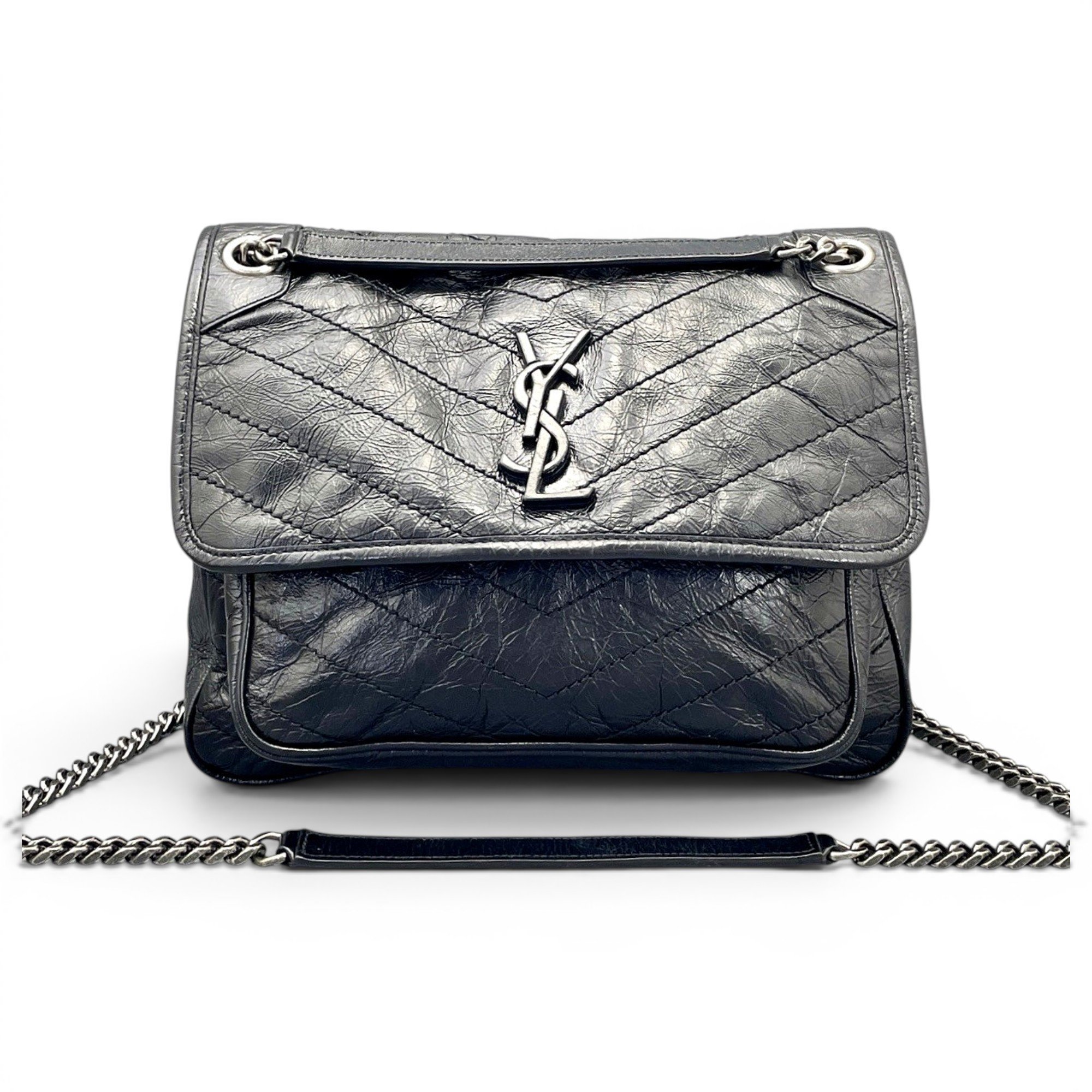 Niki leather crossbody bag