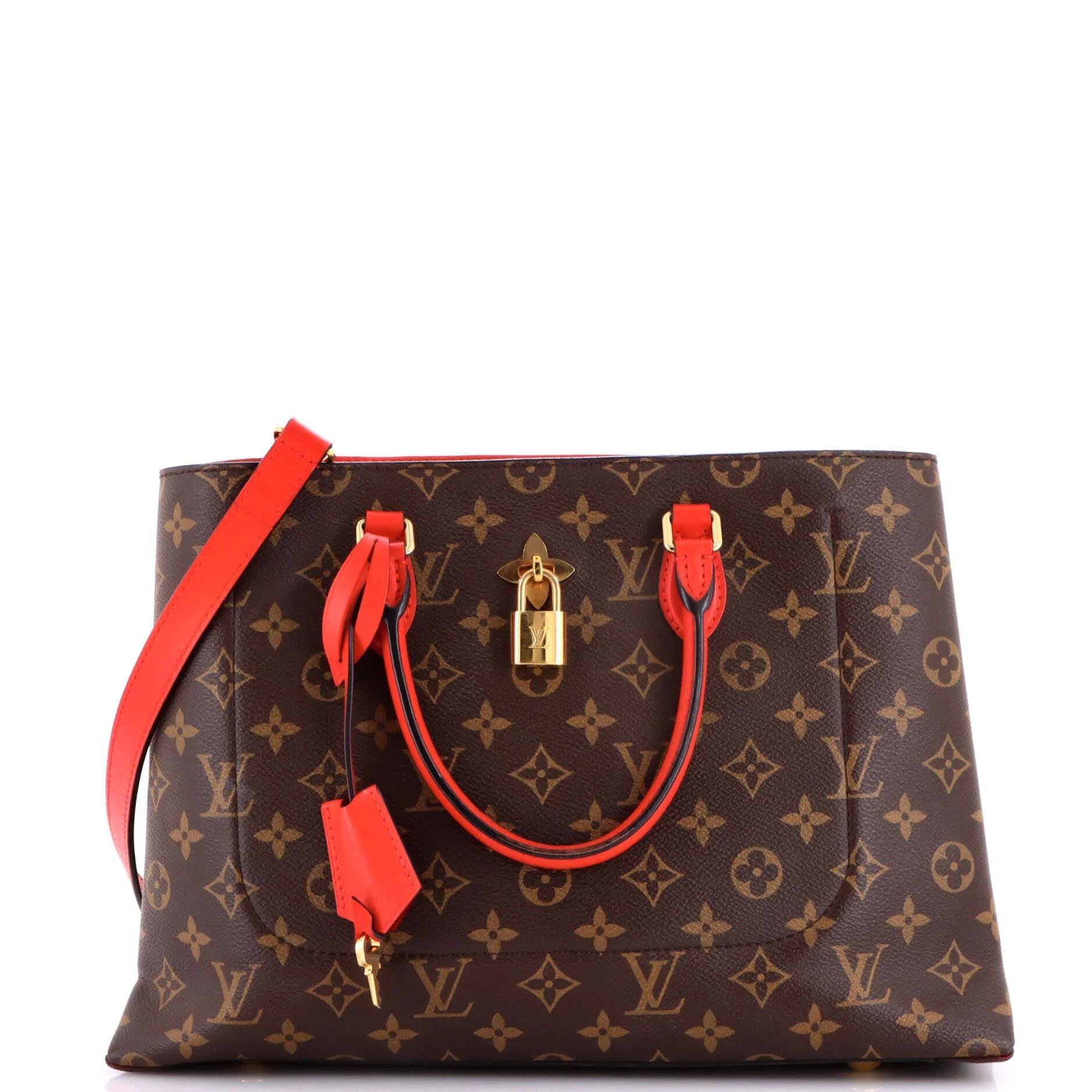 Leather tote