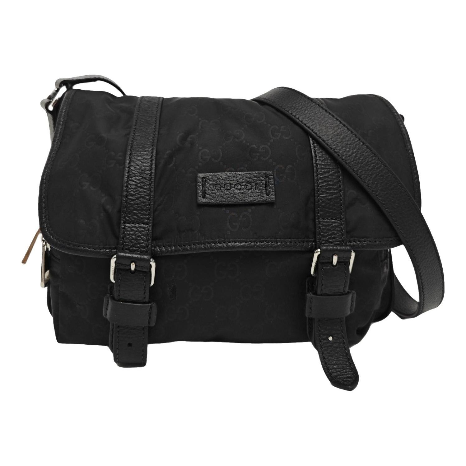 GG Marmont Zip Messenger cloth handbag
