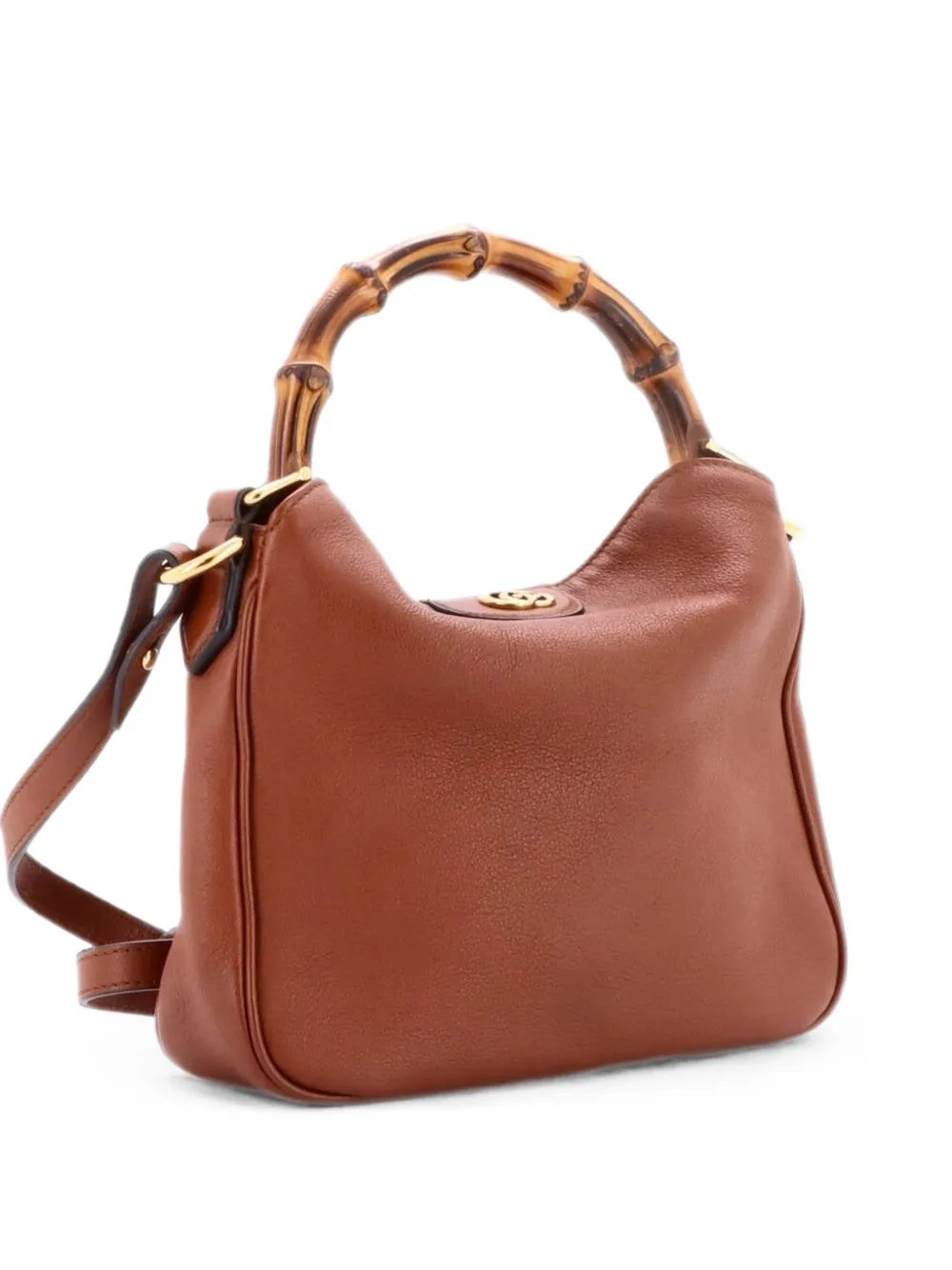 Diana NM Bamboo Shoulder Bag Leather Small tote bag