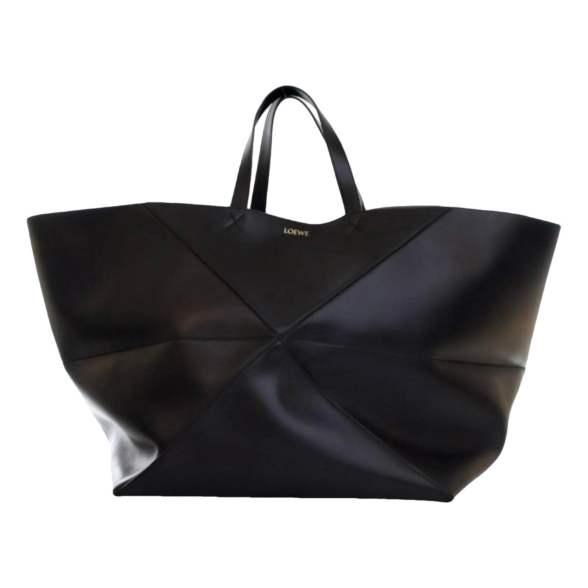 Puzzle Fold leather bag
