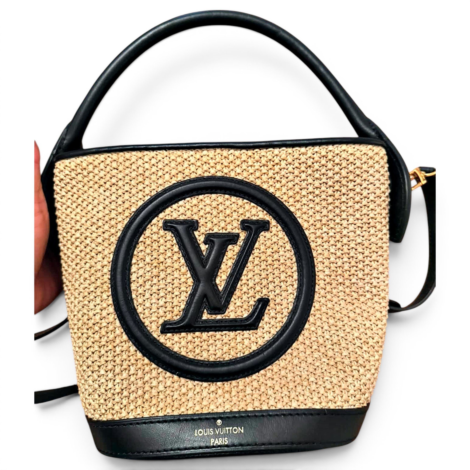 Leather handbag