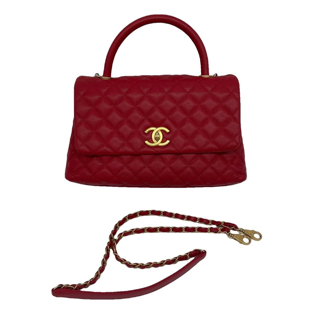 Coco Handle leather handbag
