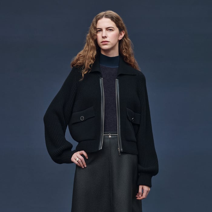 Noir Long-sleeve Jacket