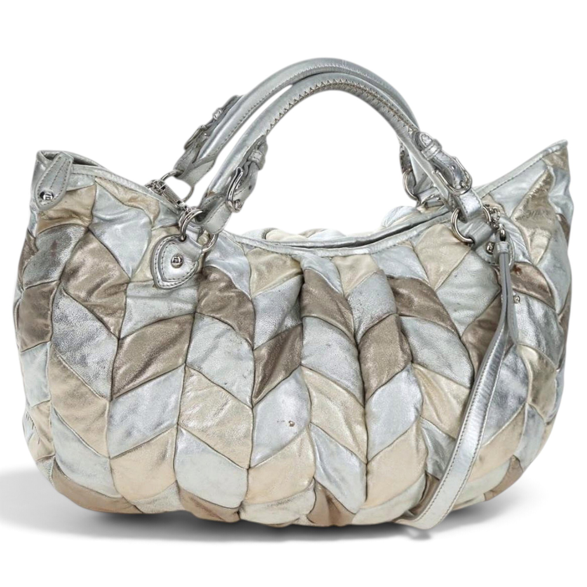 Leather handbag