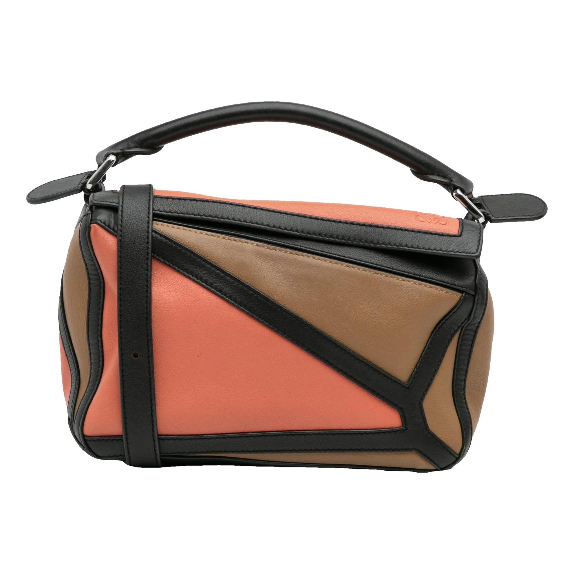 Loewe Puzzle leather satchel