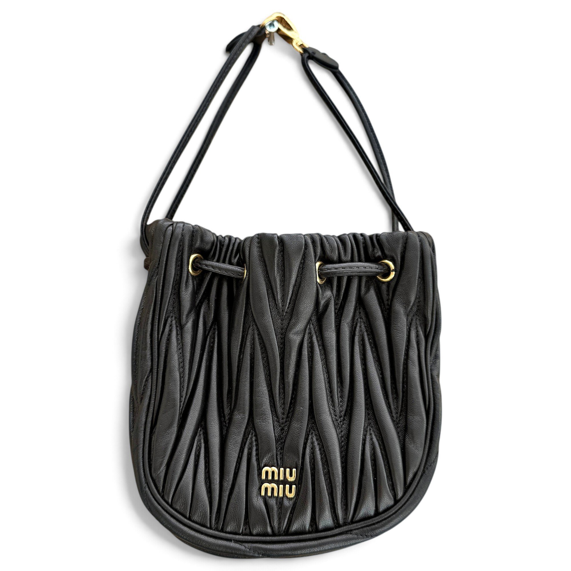 Miu Miu Matelassé leather handbag