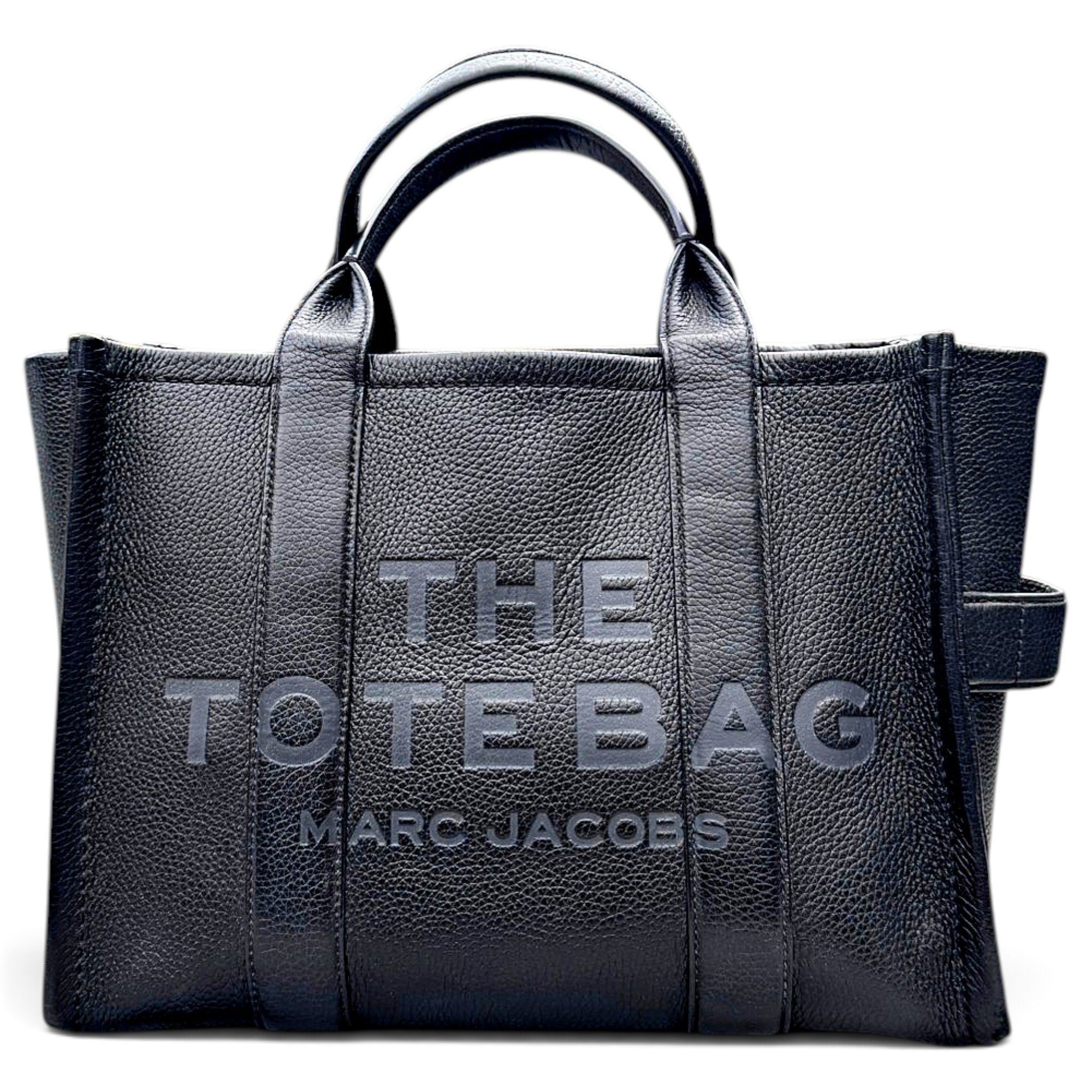 Leather tote