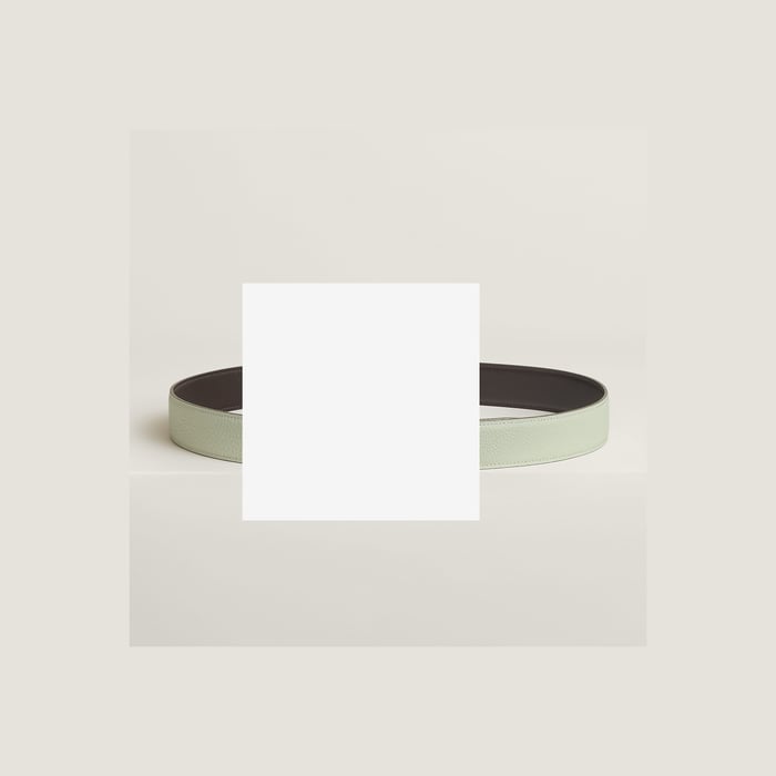 Royal Belt Buckle & Reversible Leather Strap 32 MM