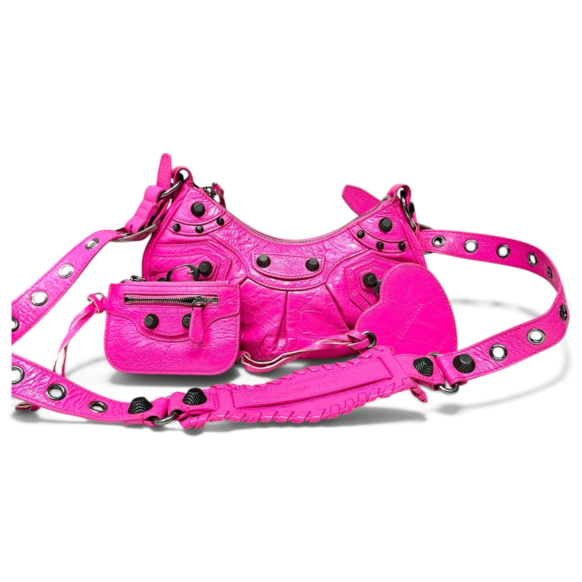 Le Cagole leather handbag