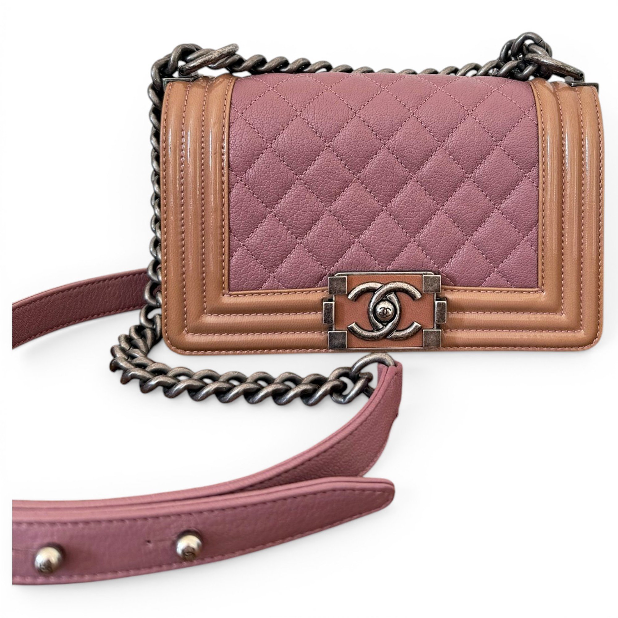 Boy leather handbag