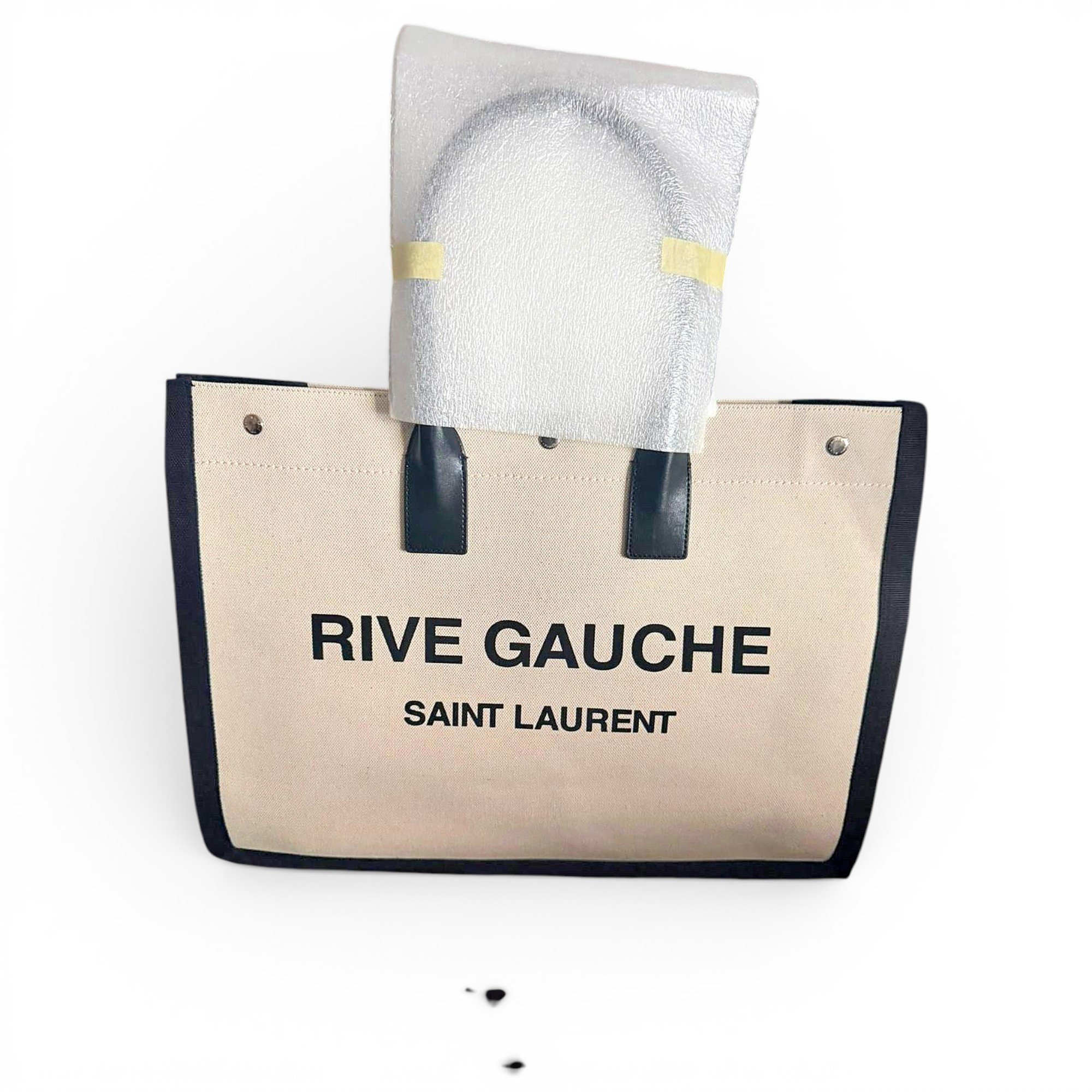 Rive Gauche cloth handbag