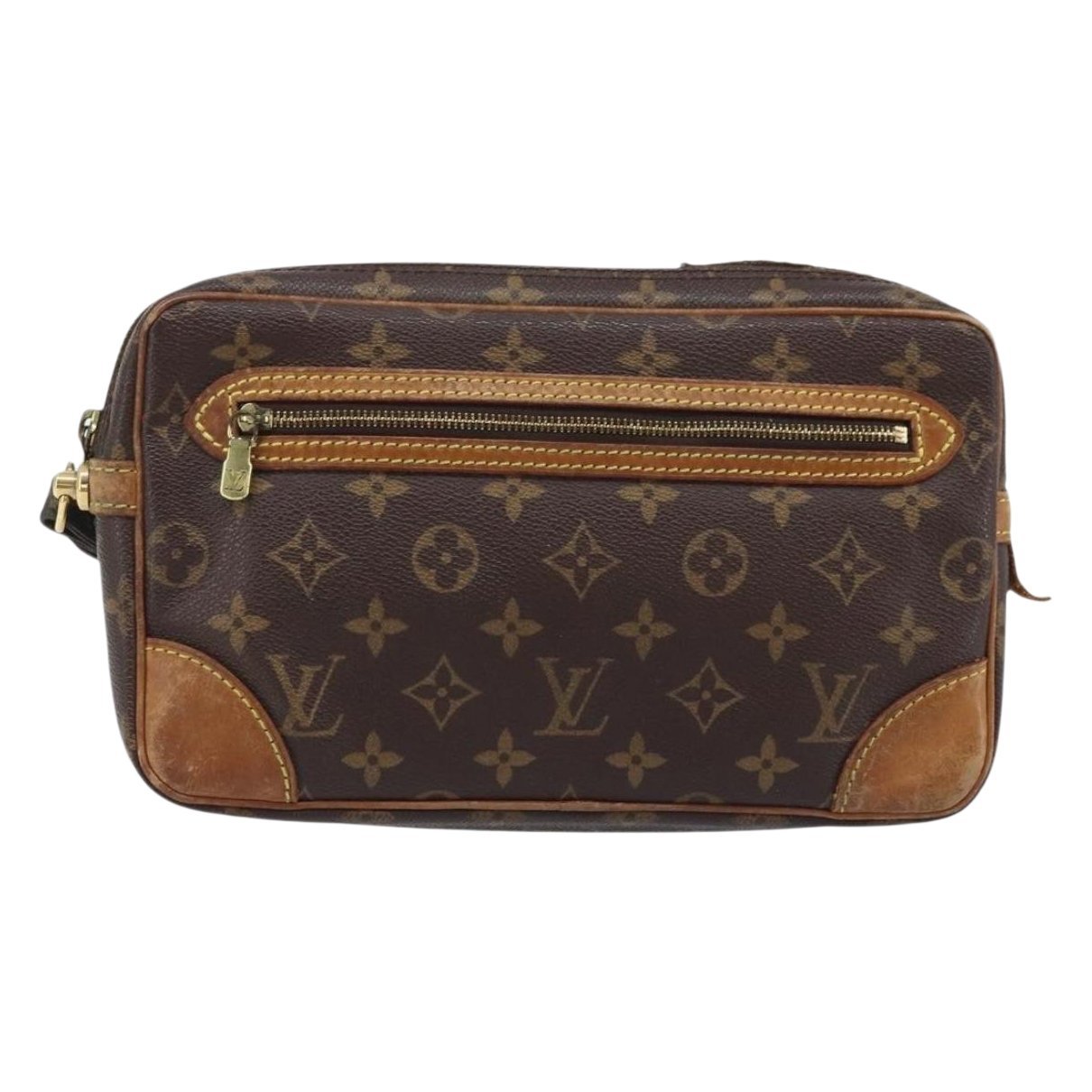Marly Dragonne leather clutch bag