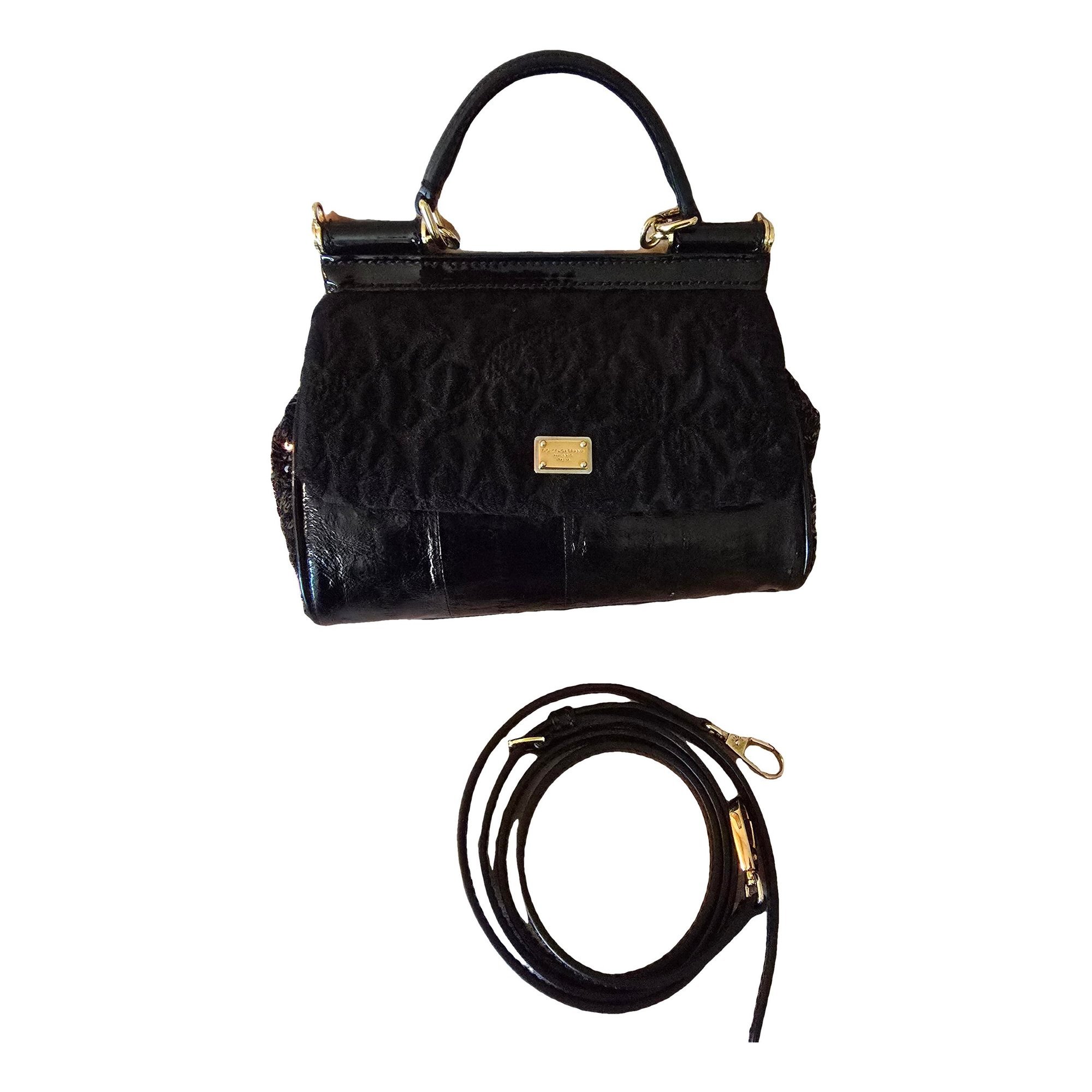 Sicily velvet handbag