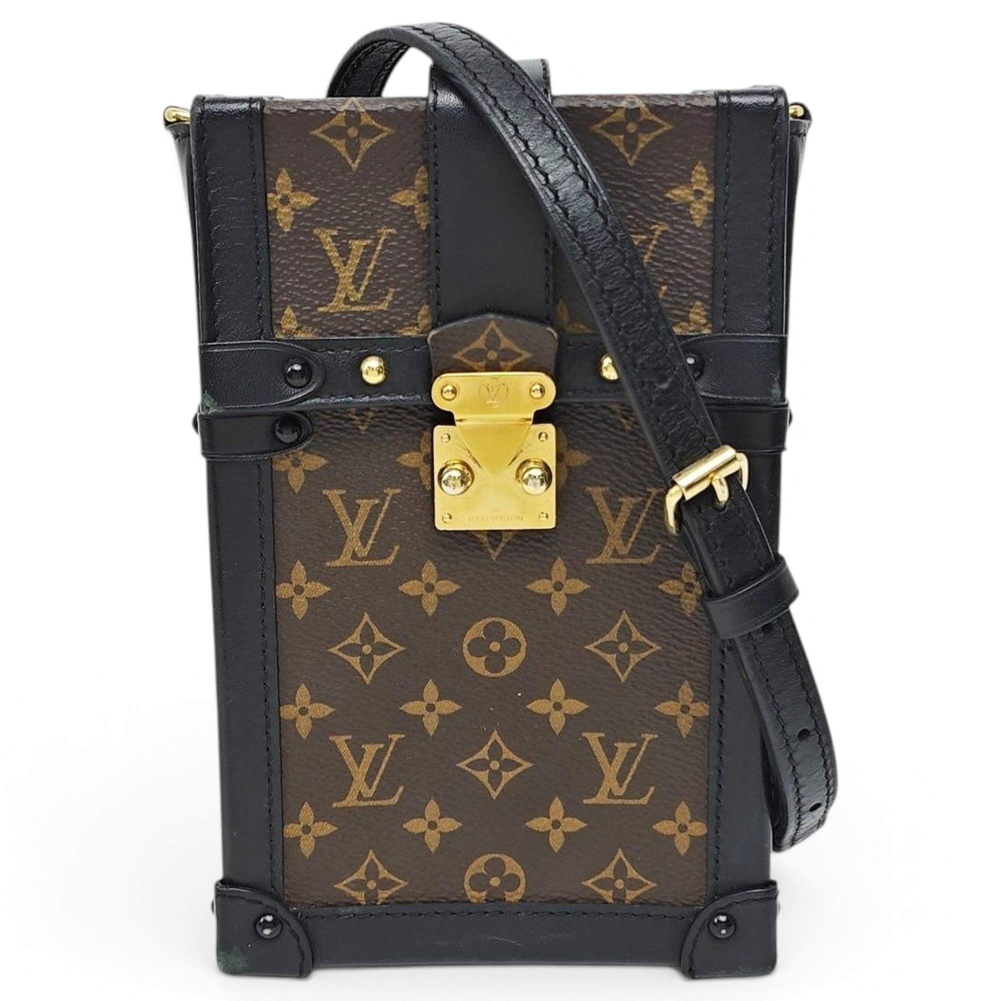 City Trunk leather handbag