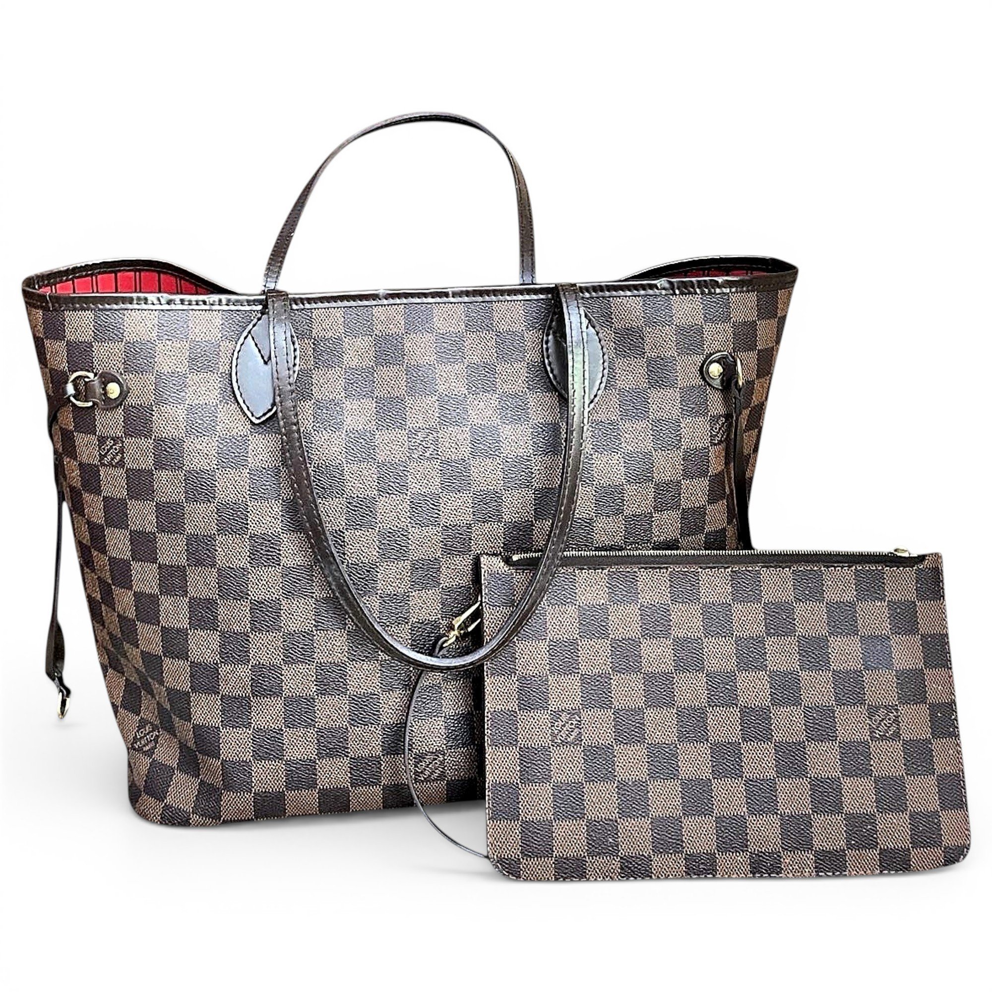 Neverfull leather handbag