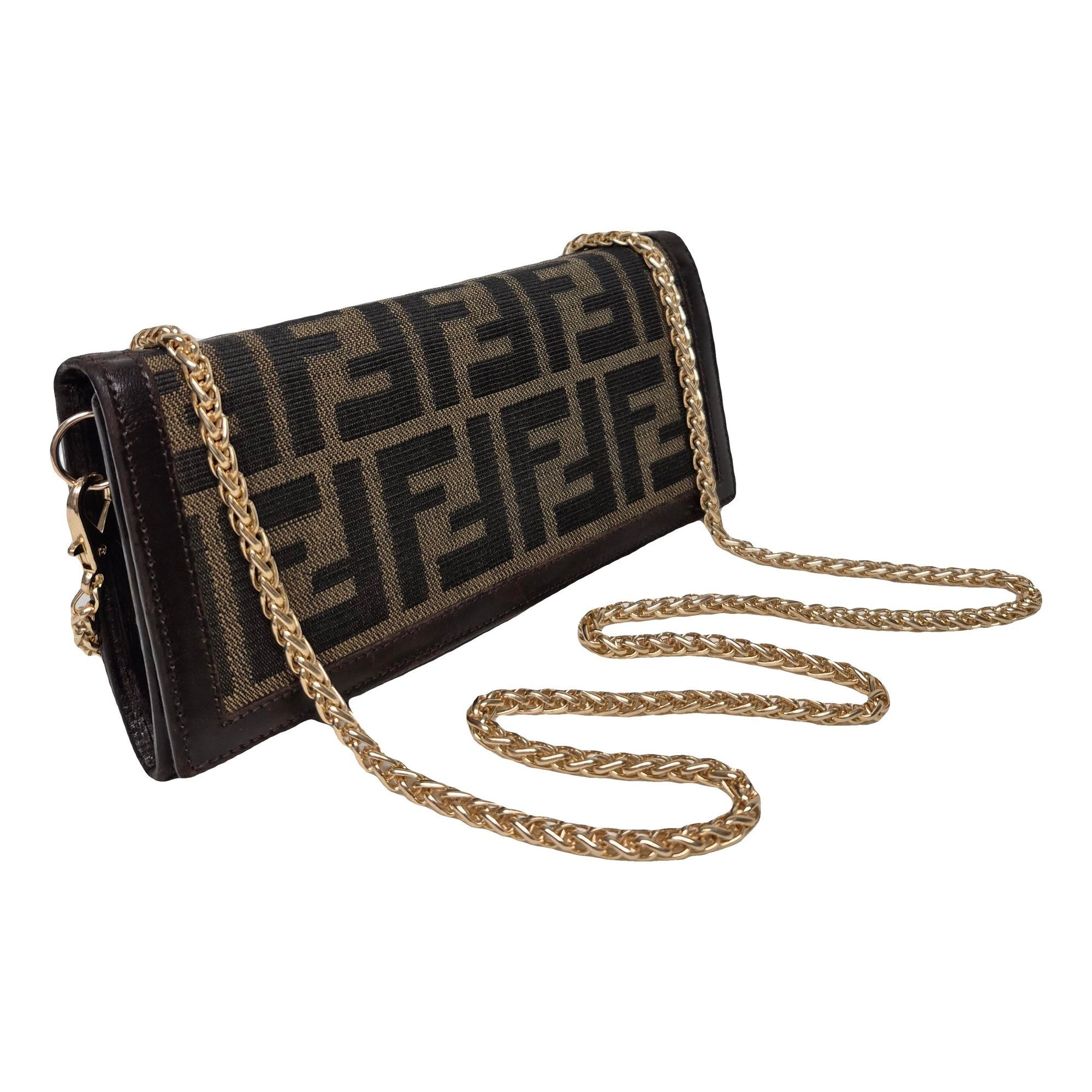 Fendi Baguette cloth crossbody bag