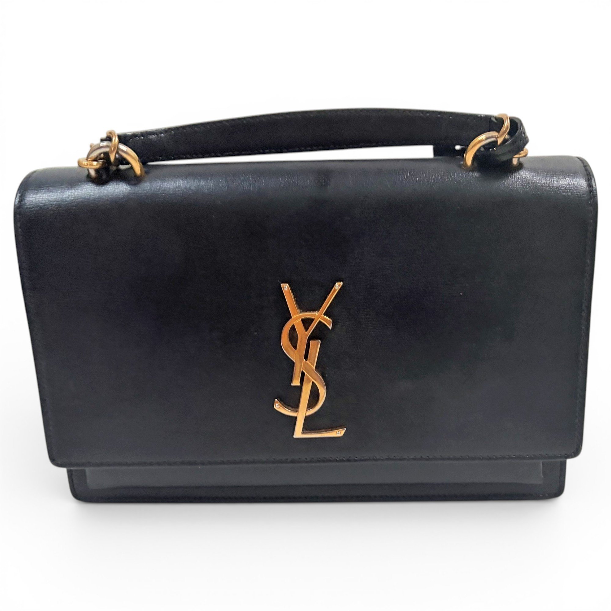 Sunset leather handbag