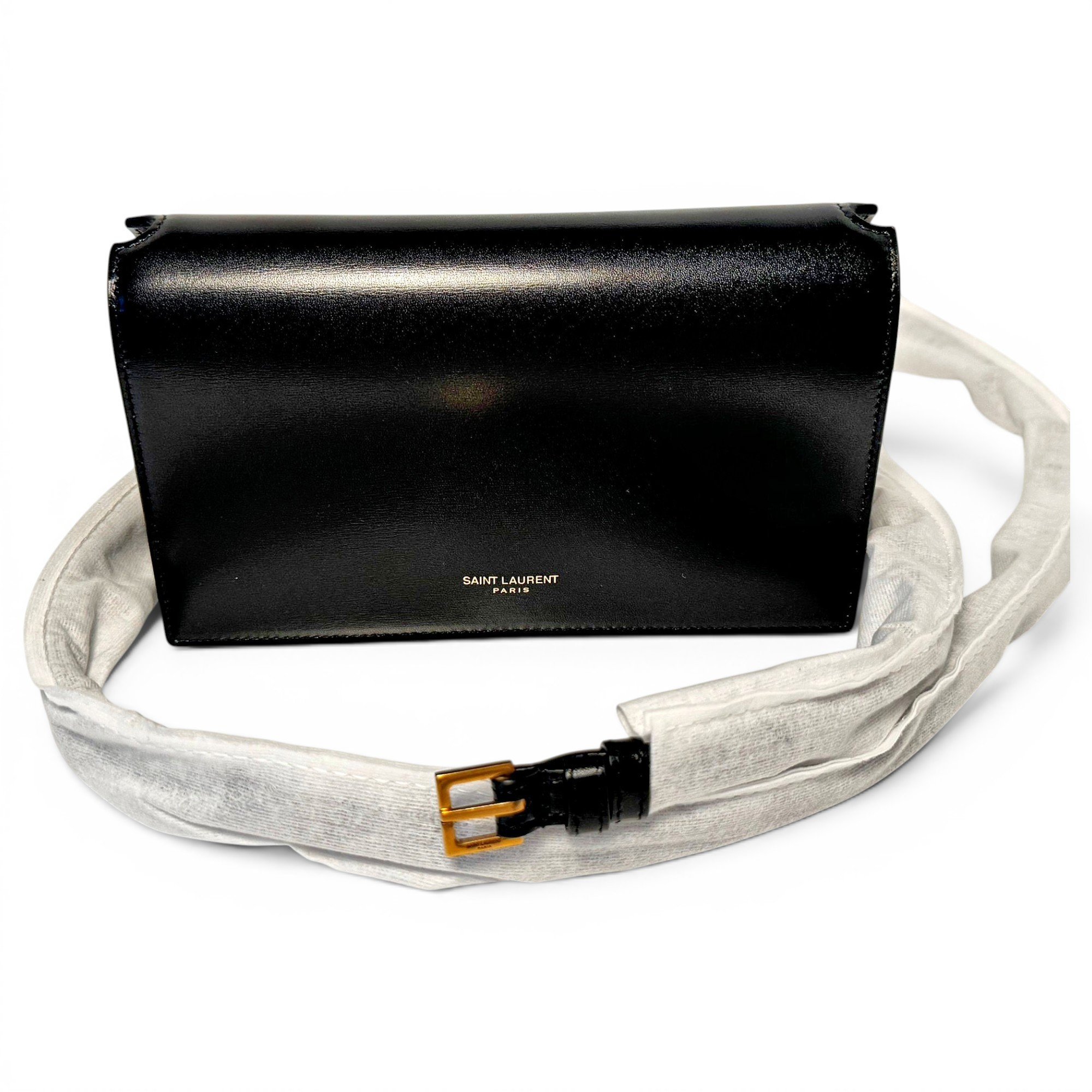 Leather crossbody bag