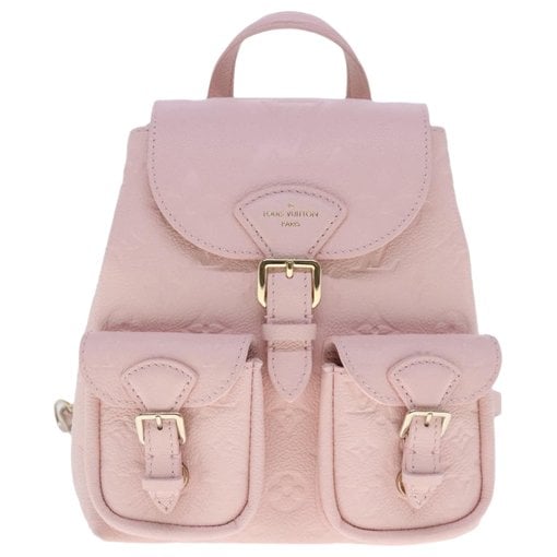 Leather backpack