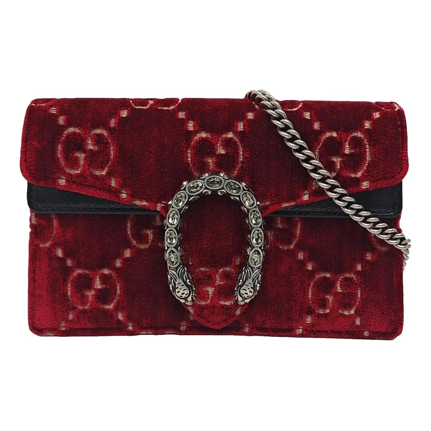Dionysus velvet handbag