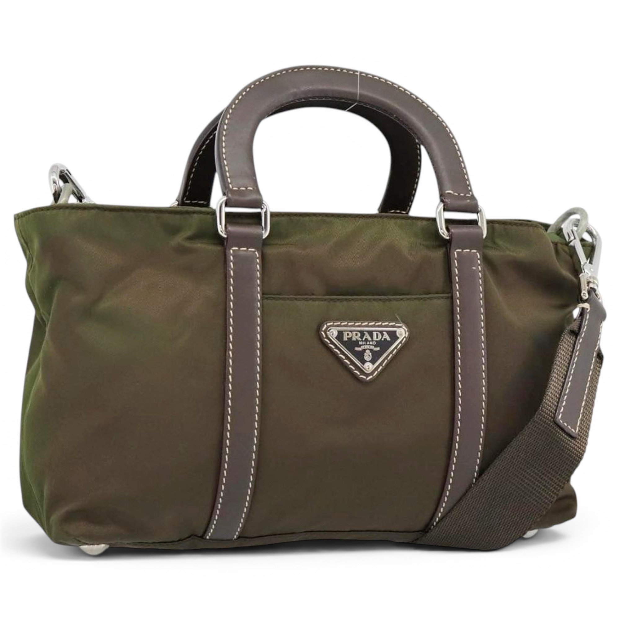 Leather handbag
