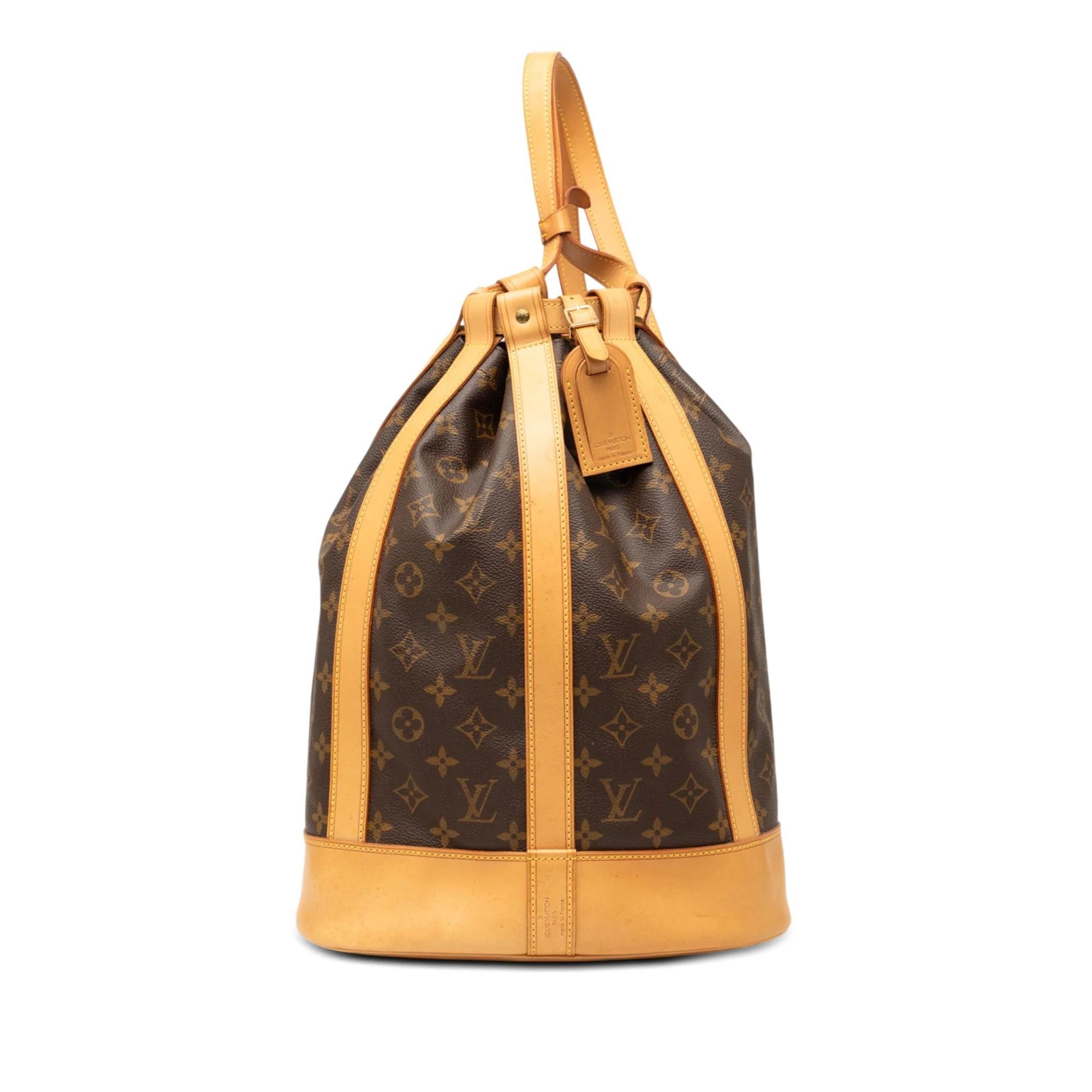 Bucket leather bag