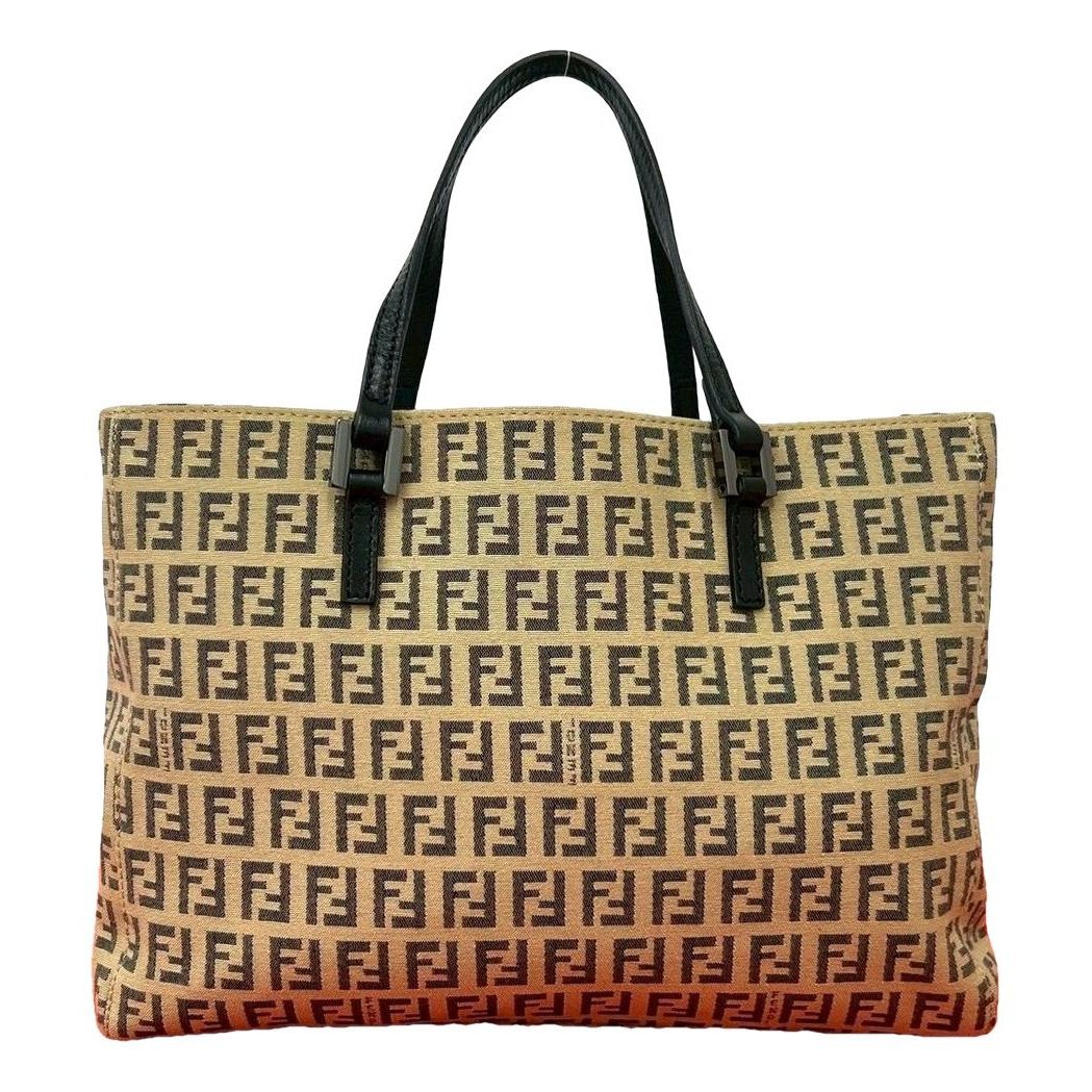 FF leather tote