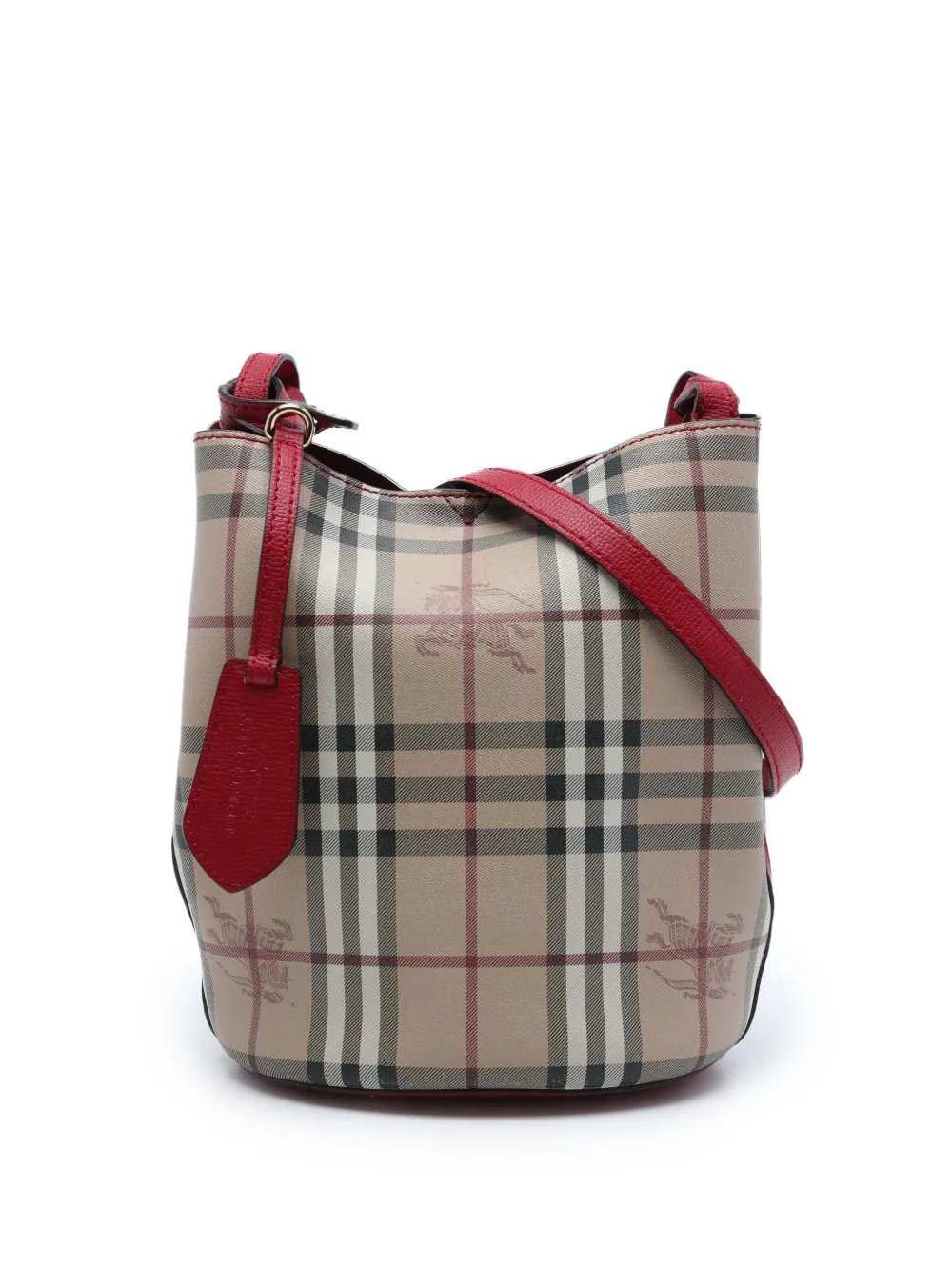 2000-2017 Haymarket Check Coated Canvas Lorne bucket bag