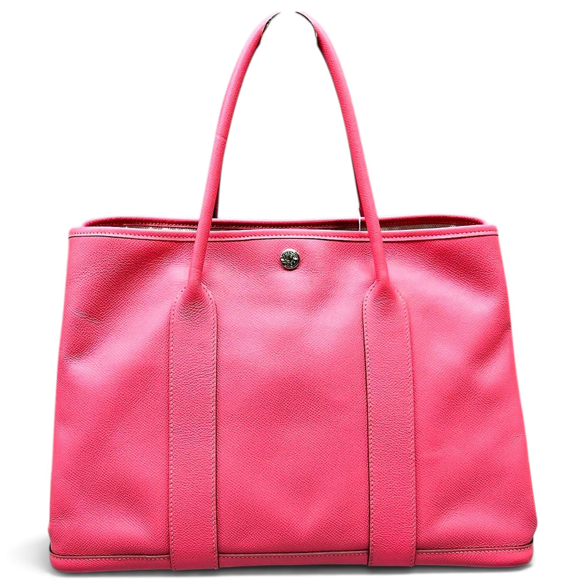 Leather tote
