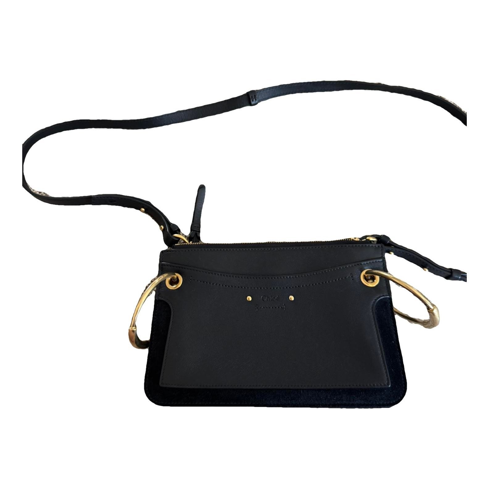 Roy leather crossbody bag