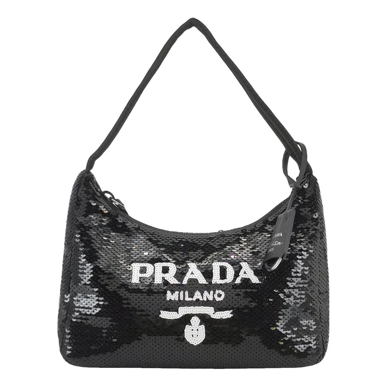 Re-Edition 2000 glitter handbag