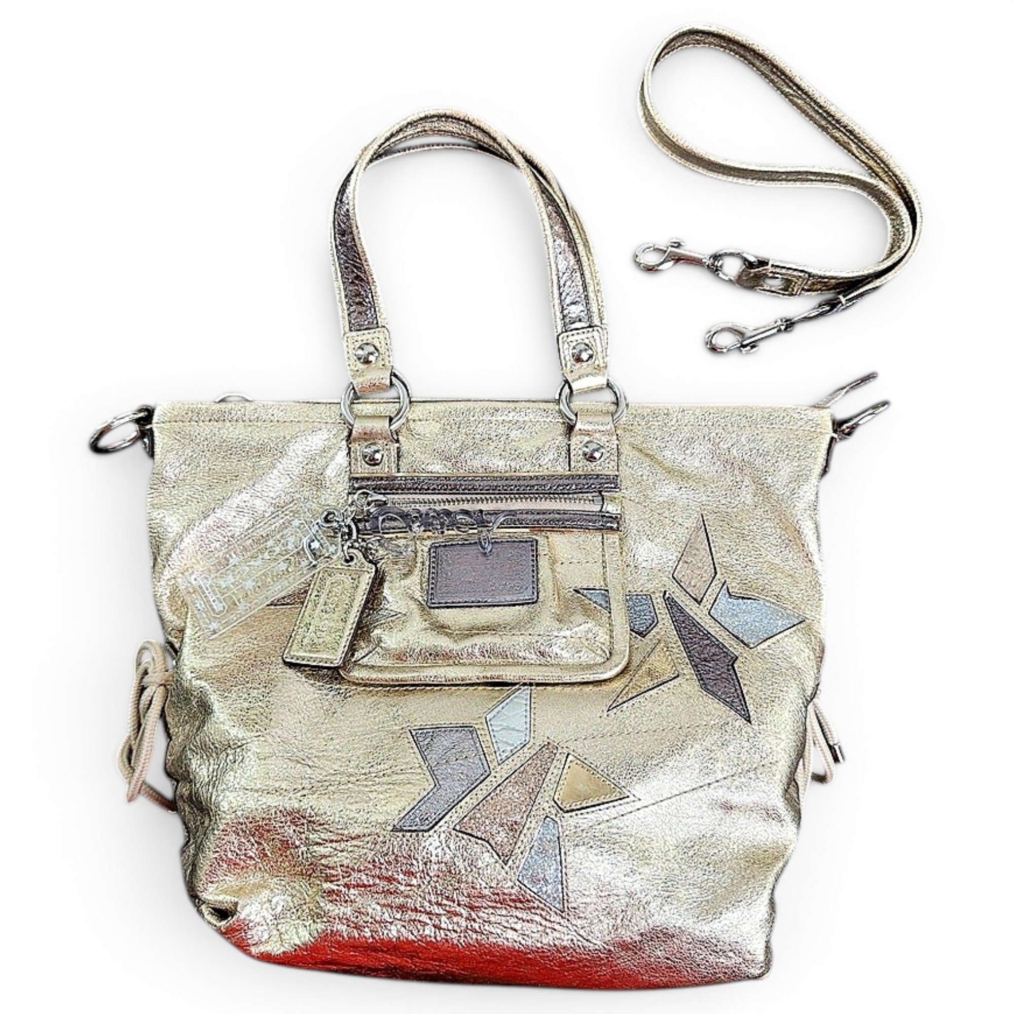 Signature Sufflette leather handbag