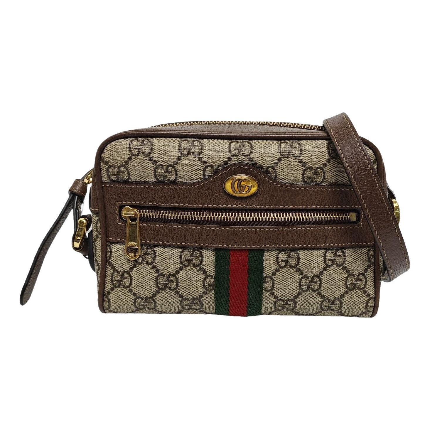 Ophidia leather handbag