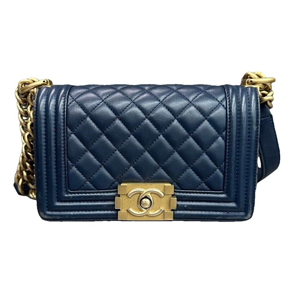 Boy leather crossbody bag