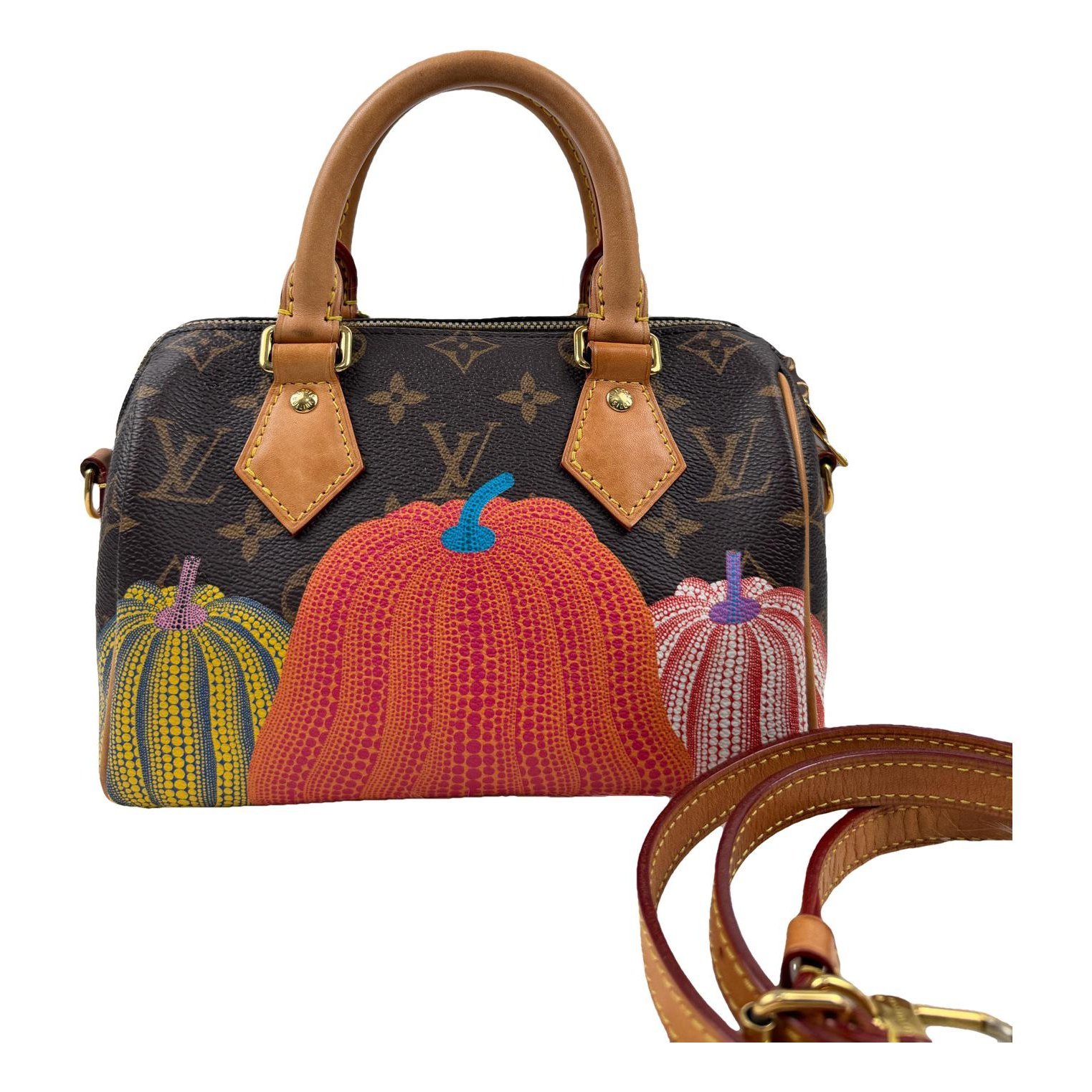 Speedy leather handbag